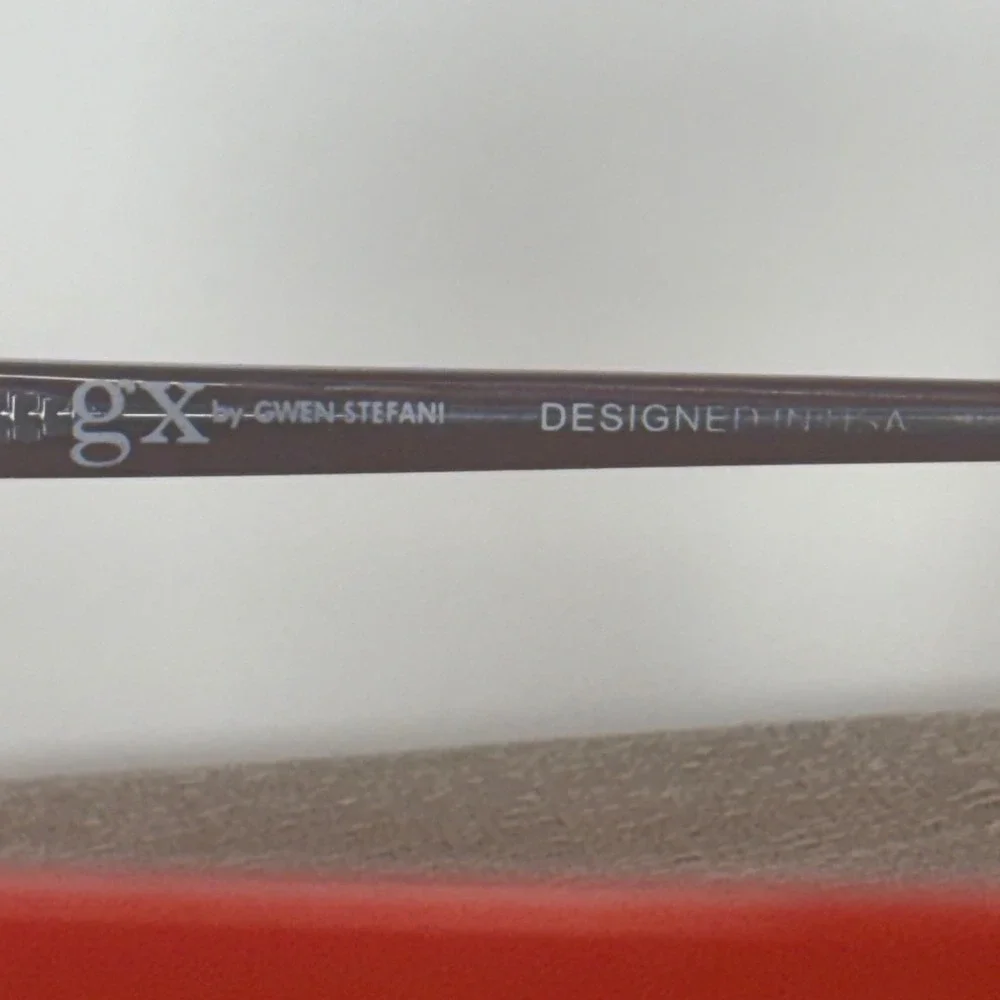 gx by Gwen Stefani GX069 Eyeglass Frames 55-16-135 Red Gradient GeekChic